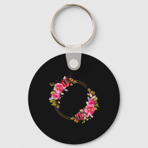 Porte-clés Floral Christian Quand Mon Coeur Est Écrasé Bibl