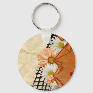 Porte-clés Floral Daisy Blossoms Destiny Gardens