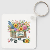 Porte-clés floral de printemps (Dos)