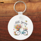 Porte-clés floral de printemps (Recto)