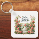 Porte-clés floral de printemps (Recto)