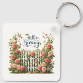 Porte-clés floral de printemps (Dos)
