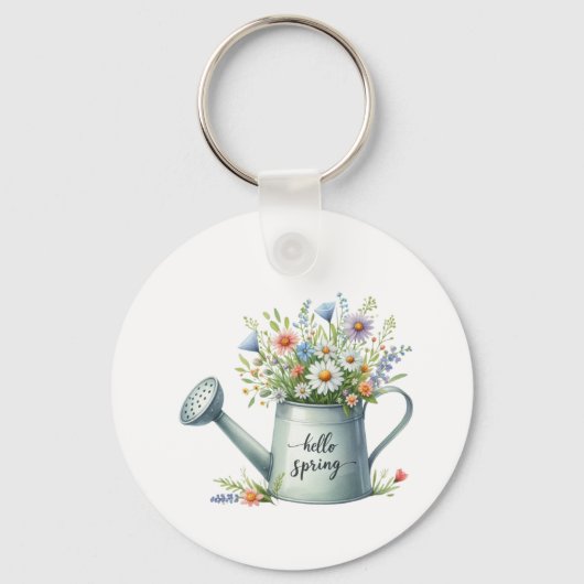 Porte-clés floral de printemps (Recto)