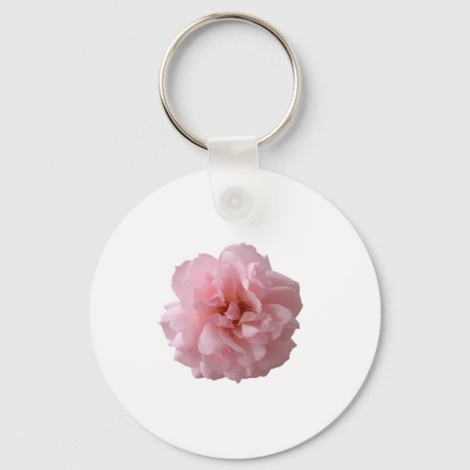 Porte-clés Floral Élégant – Fleurs Délicates et Ch (Recto)