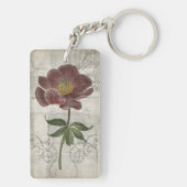 Porte-clés Floral français I (Dos)