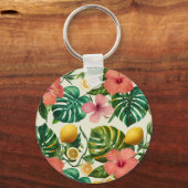 Porte-clés floral fruit tropical (Verso)