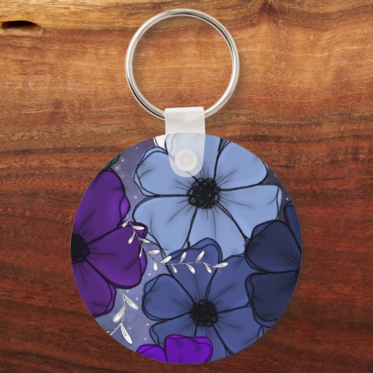 Porte-clés Floral keychain  (Verso)