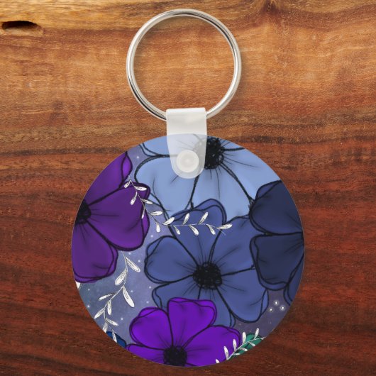 Porte-clés Floral keychain  (Recto)