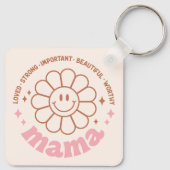 Porte-clés Floral Mama (Dos)