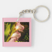 Porte-clés Floral rose (Dos)