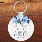 Porte-clés Floral Something Blue Avant de me marier Shower de (Verso)