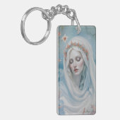 Porte-clés Floral Vierge Marie Porte - clé (Devant gauche)