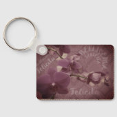 Porte-clés floral vintage (Verso)