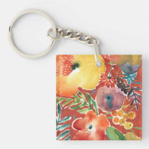 Porte-clés Florales abondantes III