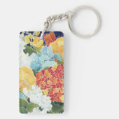 Porte-clés Florals II de minuit (Dos)