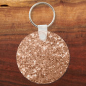 Porte-clés Flore de tigre d'or Rose noir (Verso)