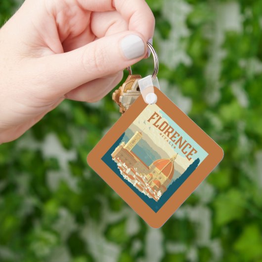 Porte-clés Florence, Italie (main)