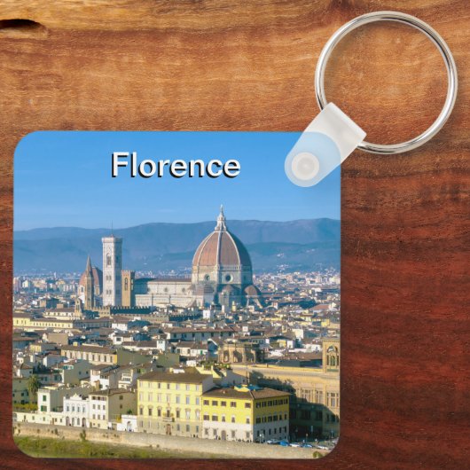 Porte-clés Florence, Italie (Verso)