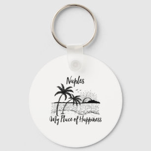 Porte-clés Florida Beach Mon Lieu De Bonheur - Naples