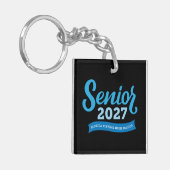 Porte-clés Florida Virtual HS Senior 2027, Noir (Devant gauche)