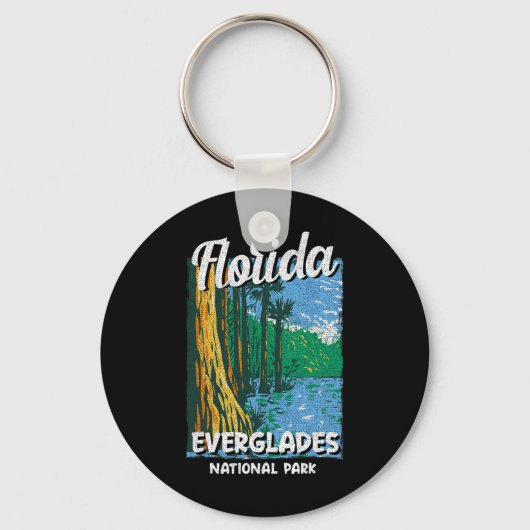 Porte-clés Floride Fl Miami Summer Vibes Beach Sunshine State (Recto)