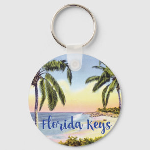 Porte-clés Floride Keys plage scène