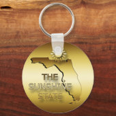 PORTE-CLÉS FLORIDE L'ÉTAT DU SOLEIL (Recto)