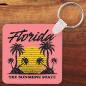 Porte-clés Floride L'État Sunshine (Verso)