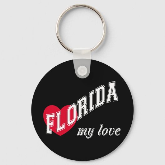 Porte-clés Floride mon amour (Recto)