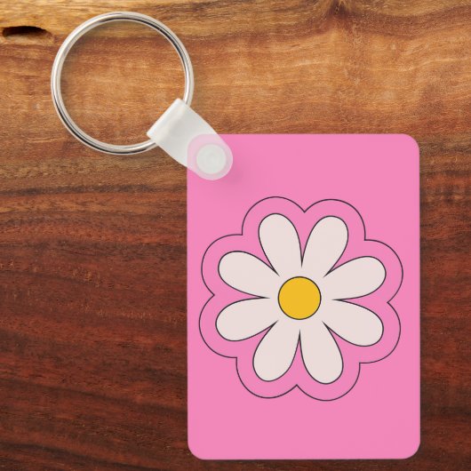 Porte-clés Flower (Recto)