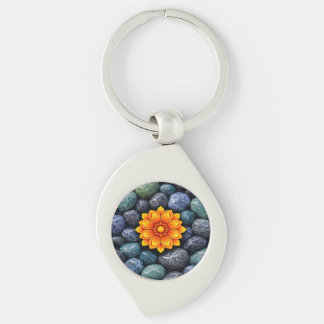 PORTE-CLÉS FLOWER GIFT MOM DAUGHTER SISTER TEACHER FRIEND