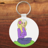 Porte-clés Flower Girl 2.0 Porte - clé (Recto)