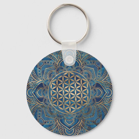 Porte-clés Flower of Life in Lotus (Recto)