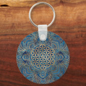 Porte-clés Flower of Life in Lotus (Recto)