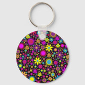 Porte-clés Flower Power (Recto)