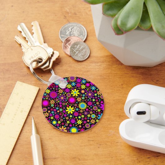 Porte-clés Flower Power (Bureau)