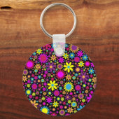 Porte-clés Flower Power (Recto)