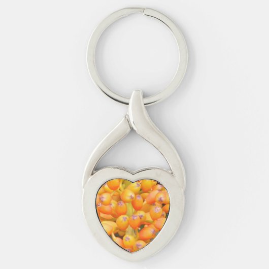 Porte-clés Flower Seeds Heart Keychain (Devant)