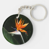 Porte-clés Flower tropical orange paradise (Dos)