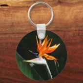 Porte-clés Flower tropical orange paradise (Verso)