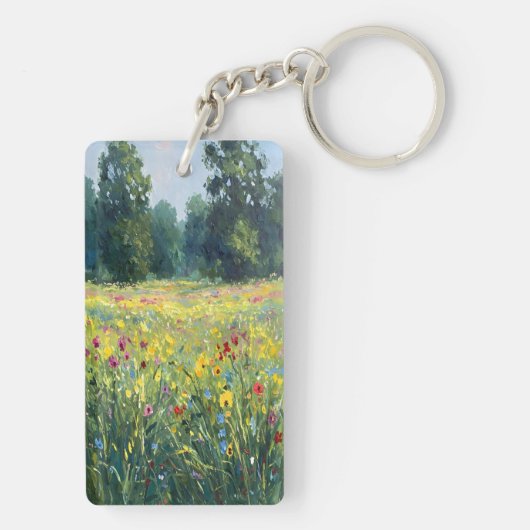 Porte-clés Flowered field (Dos)