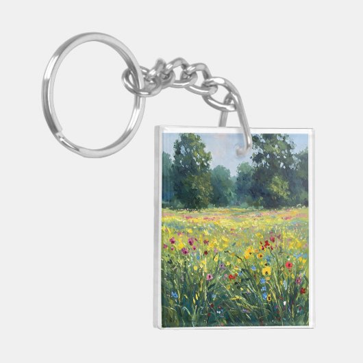 Porte-clés Flowered field (Devant gauche)