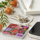 Porte-clés Flowers sauvages australiens (Devant Droit)