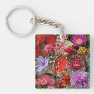 Porte-clés Flowers sauvages australiens