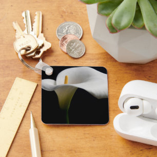 Porte-clés Flowers White Calla Lily