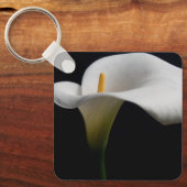 Porte-clés Flowers | White Calla Lily (Recto)