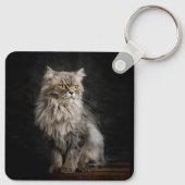 Porte-clés Fluffy Gris (Dos)