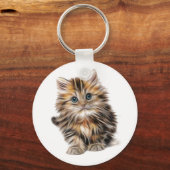 Porte-clés Fluffy Kitten (Recto)