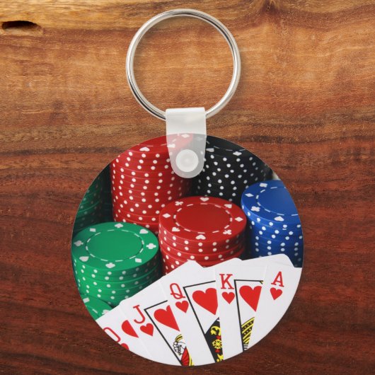 Porte-clés Flush Royal (Recto)