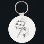Porte-clés Flute<br><div class="desc">Music makers celebrate! Proudly announce to the world,  I Play the Flute!</div>